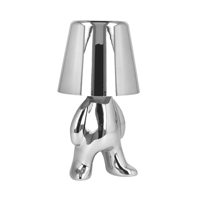 Picture of Night lamp Silver Man design A