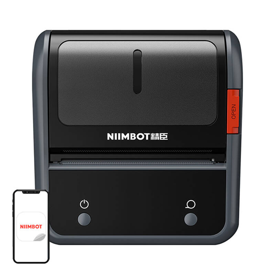 Picture of Niimbot B3S_P Thermal Label Printer Gray