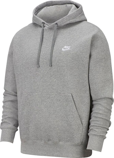 Изображение Nike Bluza mska Nsw Club Hoodie szara r. 2XL (BV2654 063)