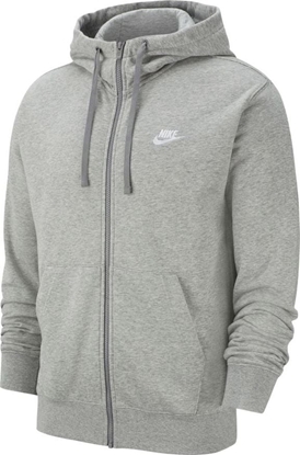 Picture of Nike Bluza Nike Sportswear Club Men's Full-Zip Hoodie BV2648 063 BV2648 063 szary S