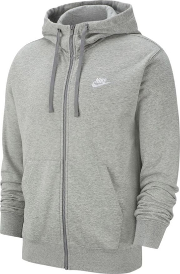 Picture of Nike Bluza Nike Sportswear Club Men's Full-Zip Hoodie BV2648 063 BV2648 063 szary S