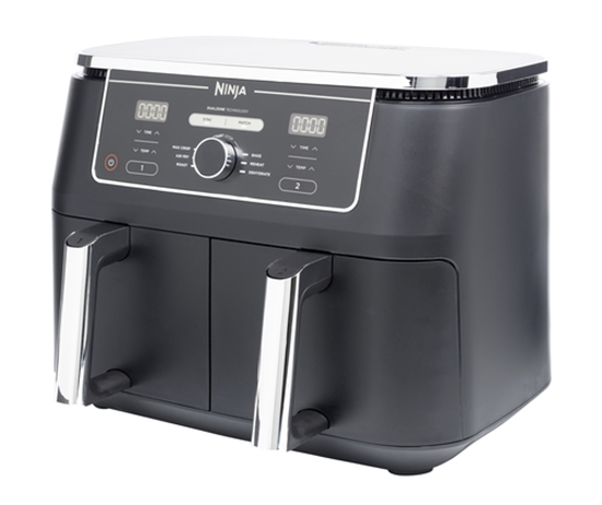 Picture of Ninja AF400EU fryer Double 9.5 L Stand-alone 2470 W Hot air fryer Black (Atv.iepak.)