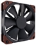 Изображение Noctua NF-F12 industrialPPC-3000 PWM Computer case Fan 12 cm Black  Brown