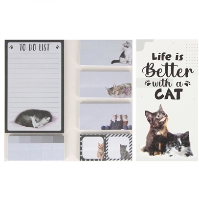 Picture of NOTES ZAKLADKI IND 200X100 KITTY STK PB 24/96