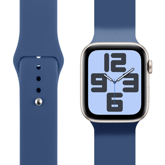 Изображение OBAL:ME Silicone Strap for Apple Watch 42-49mm M-L / blue