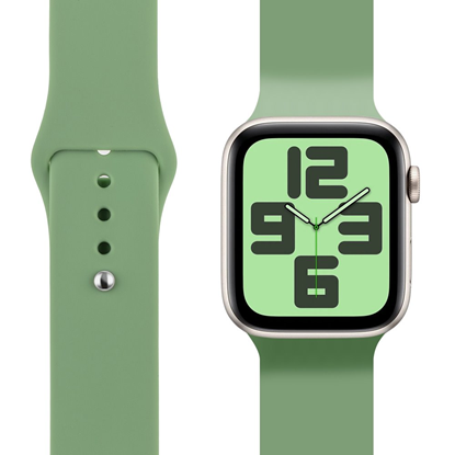 Изображение OBAL:ME Silicone Strap for Apple Watch 42-49mm M-L / green