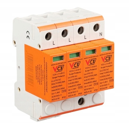 Picture of Ogranicznik przepi klasy B+C 4P (T1T2) 6kA Professional