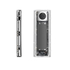 Picture of Orico Orico TCM2-G20 M.2 NVME USB-C 3.2 20Gb/s Disk Drive - Silver/Transparent