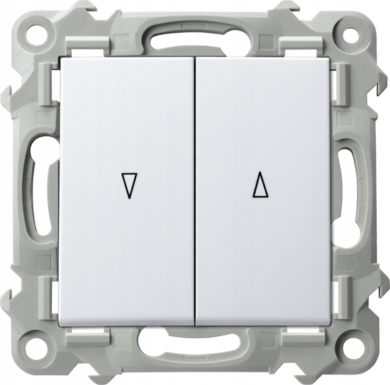 Picture of Ospel cznik aluzjowy Ospel Szafir P-7ZB/m/00 z blokad mechaniczn biay