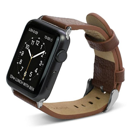 Изображение Pasek X-Doria Lux Apple Watch 38|41mm brązowy|brow