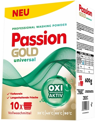 Picture of PASSION GOLD Professional Proszek do prania Uniwersalny 600 g