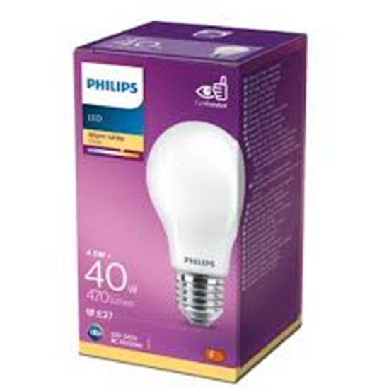 Picture of Philips - LED spuldze E27 - 4,5 W - 40 W