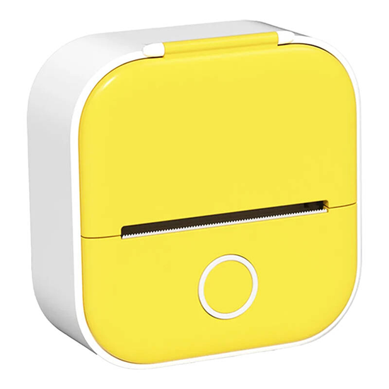 Picture of Phomemo T02 portable label printer (yellow)