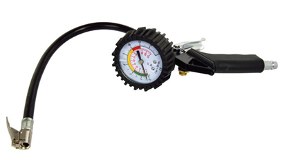Attēls no Pistole riepu pumpēšanai ar manometru 0-12 Bar