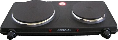 Attēls no Pyta wolnostojca Electro-Line ELECTRO-LINE KUCHENKA 102B czarna 2 pal.