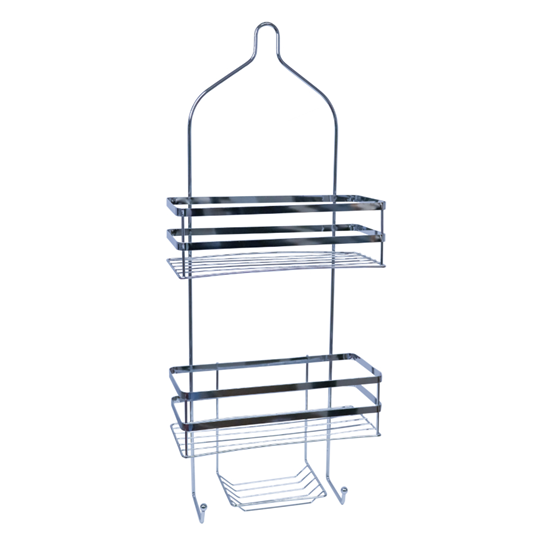 Picture of Plaukts sienas divstāvīgs 275x110x660mm, hromēts