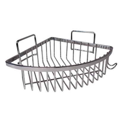 Picture of Plaukts stūra Ille 19x19x9cm, hromēts