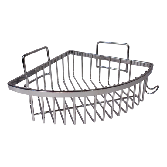 Picture of Plaukts stūra Ille 19x19x9cm, hromēts