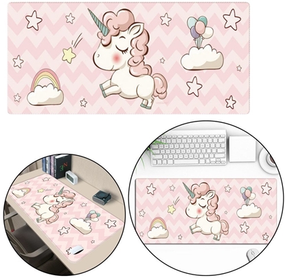 Attēls no Podkadka Na Biurko Pod Klawiatur Z Jednorocem Gumowa 80 x 30cm