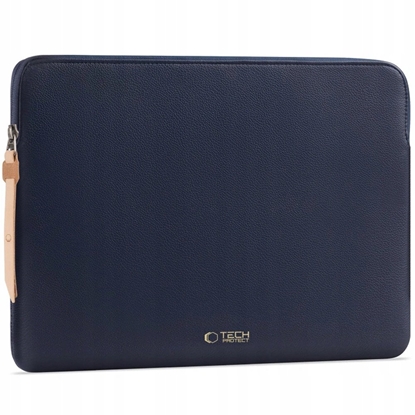 Attēls no Torba Tech-Protect Pokrowiec Fleece Laptop 13-14 Navy Blue