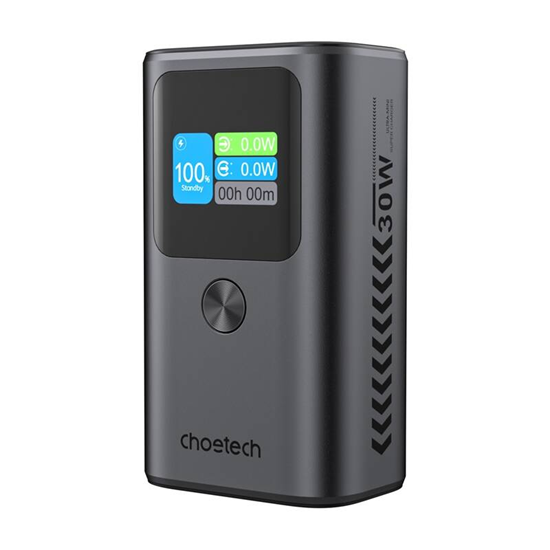 Picture of Power Bank Choetech B701 10000mAh PD30W (Grey)