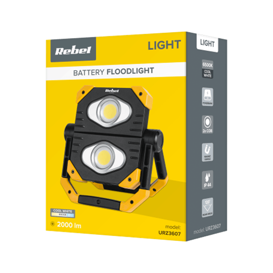 Picture of Prožektors | Akumulators 5000 mAh | IP44 | 2 COB diodes