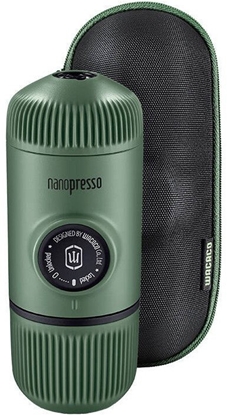 Attēls no Przenony ekspres do kawy WACACO Nanopresso Moss Green + Etui WACACO