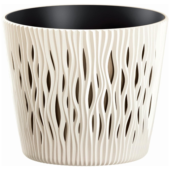 Изображение Puķu pods Sandy Round 19x22cm, g.dzeltens