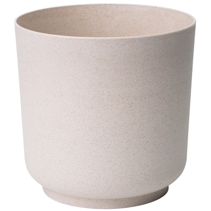 Attēls no Puķu pods Satina Eco 15cm balts 2L