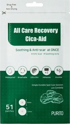Picture of Purito PURITO_All Care Recovery Cica-Aid plasterki na wypryski 51szt.