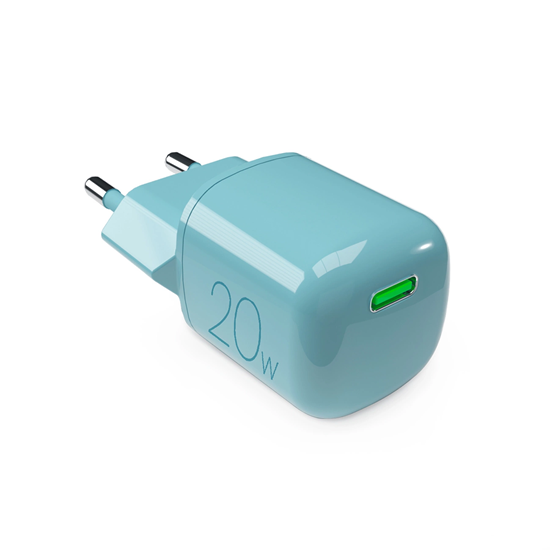 Picture of Puro 20W GaN USB-C Wall Charger - Green