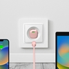 Picture of Puro Elektrik Puro 20W GaN USB-C Wall Charger - Pink