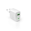 Attēls no Puro Elektrik Puro 65W GaN USB-A USB-C Wall Charger - White
