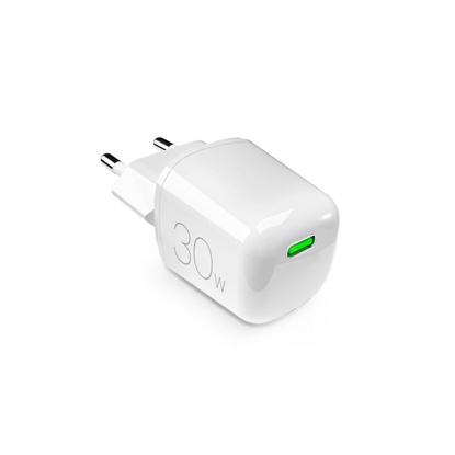 Attēls no Puro Elektrik Puro MiniPro 30W GaN USB-C Wall Charger - White