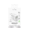 Изображение Puro Elektrik Puro Super Mini 45W PD GaN USB-C Wall Charger - White