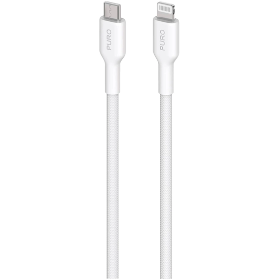 Picture of Puro Fabrik USB-C - Lightning Cable with MFI 1.2m 