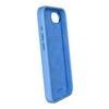Picture of Puro Puro Liquid Silicon Cover "ICON MAG PRO" with Magsafe, metal buttons and camera ring for iPhone 16E, blue