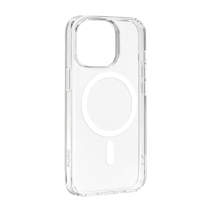 Attēls no Puro Puro Lite Mag MagSafe Silicone Case for iPhone 15 Pro Max - Transparent