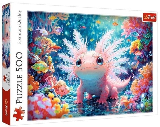 Изображение Puzzle 500 Aksolotl TREFL