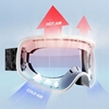 Picture of Qunature Qunature Pink Frameless Ski Goggles - Pink