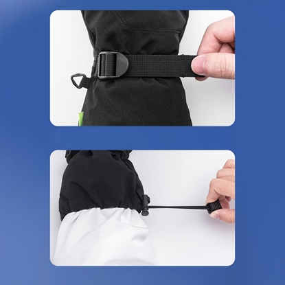 Picture of Qunature Qunature Ski Gloves - Finger Style Black M