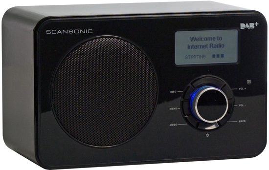 Picture of Radio Scansonic SCANSONIC IN220BT FM/DAB+/INTERNET RADIO - SORT