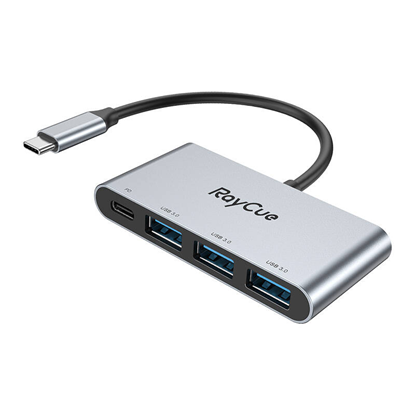 Picture of RayCue 4-in-1 koncentrators USB-C uz 3x USB-A 3.0 