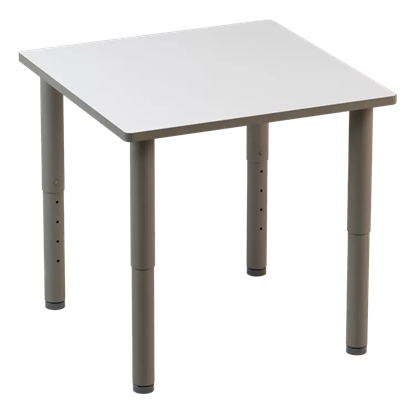 Picture of Rakstāmgalds ar regulējamu augstumu IDRA 80x60 cm (T2-T6) balts