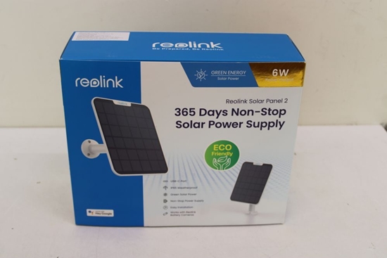 Picture of SALE OUT. Reolink Solar Panel | SP2-W | White | IP65 | DAMAGED PACKAGING