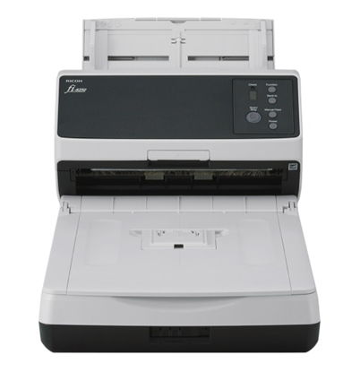 Picture of Ricoh fi-8250 Scanner A4 Colour 50 ppm 600x600 DPI, Duplex ADF/Flatbed, USB Ethernet LAN