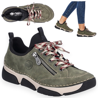 Изображение Rieker Shoes 45973-54 Zielone 39