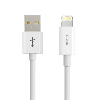 Picture of Rock Cable Simple Series - USB to Lightning - 2,4A
