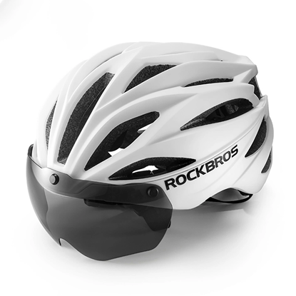 Attēls no Rockbros Bike Helmet with Visor, Detachable UV Pro