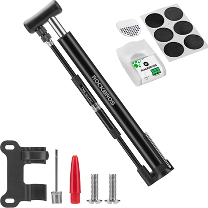 Изображение Rockbros 42322821001 foot bicycle pump - black